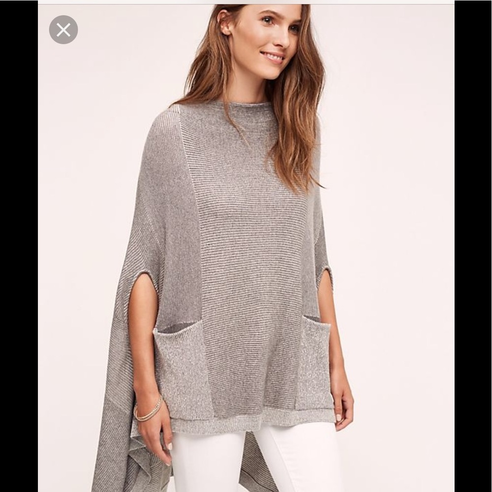 Anthropologie moth Madison park poncho
